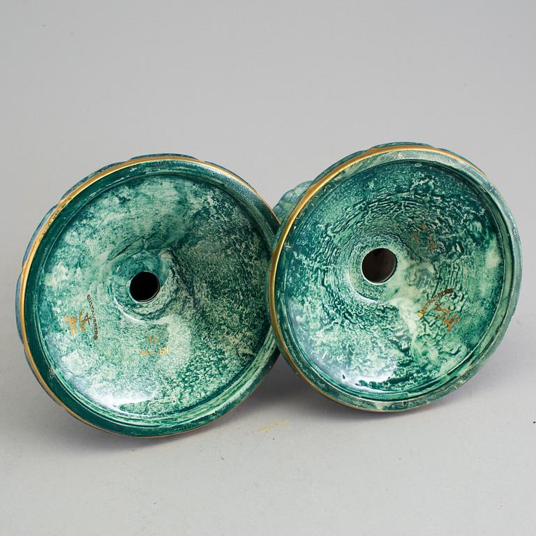 Two ceramic bowls by Josef Ekberg, Gustavsberg.