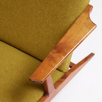 Svante Skogh, an easy chair, model no "231", Engen Möbler, Sweden 1950s.