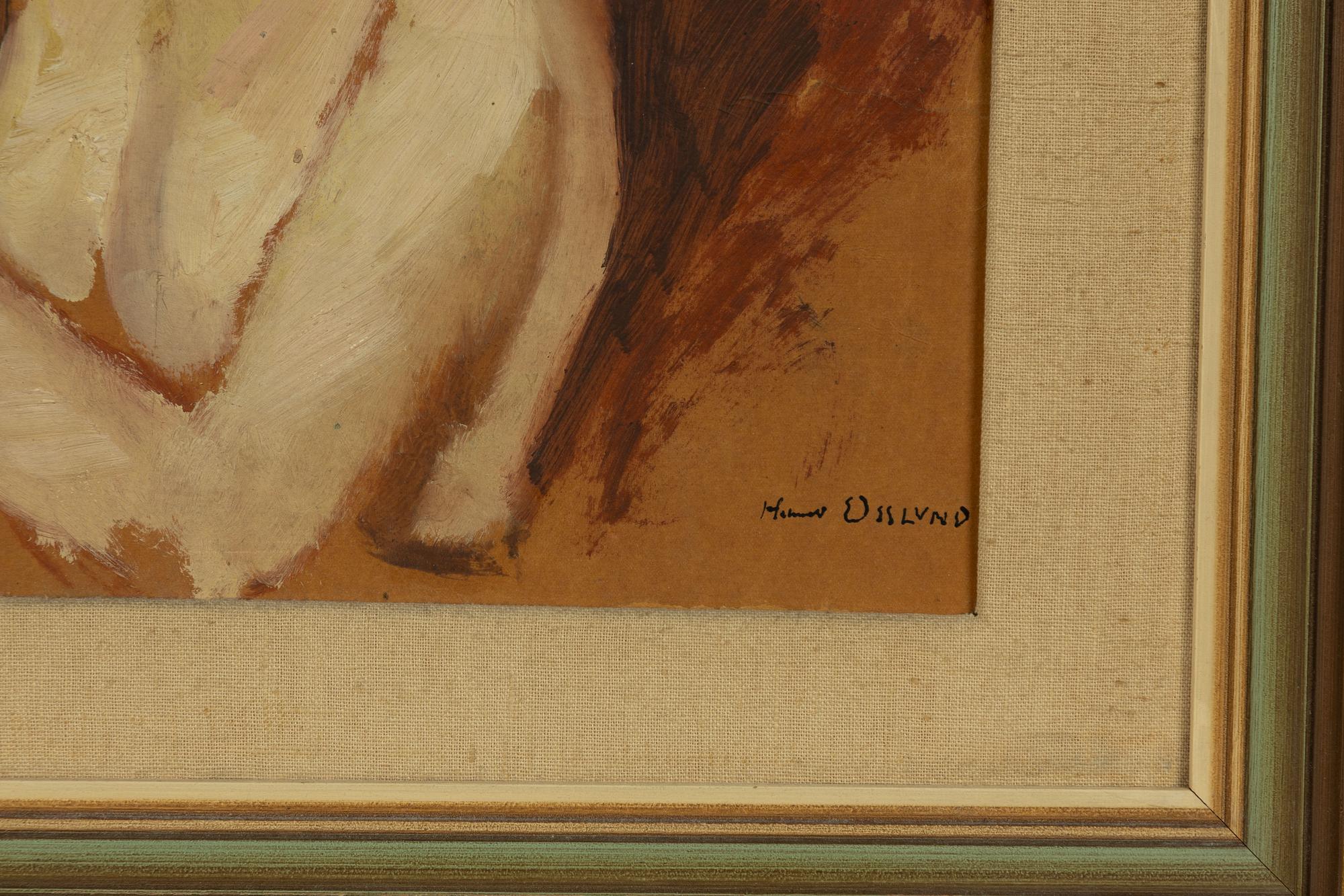 Helmer Osslund, Portrait of a Woman.