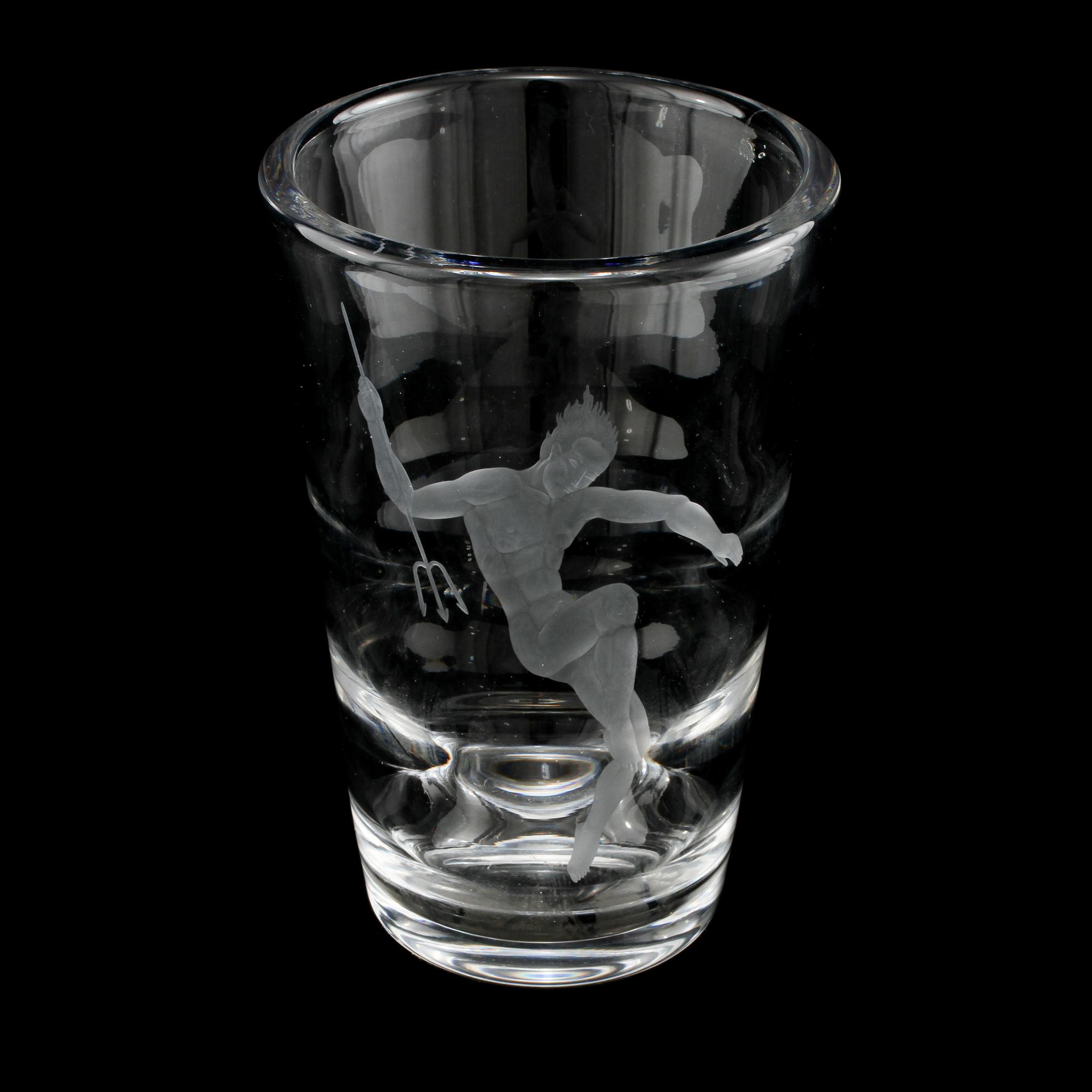 VAS, glas, Elme glasbruk, 1900-talets andra kvartal.