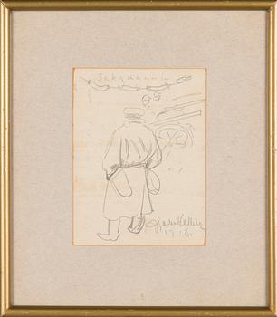 Akseli Gallen-Kallela, "Saksmanni".