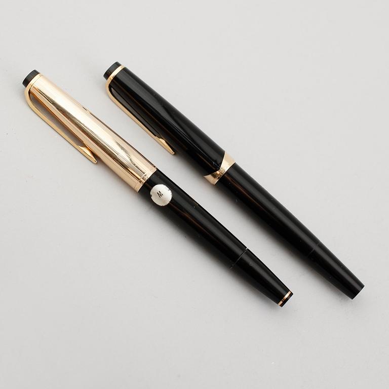 RESERVOARPENNOR, 2 st, Montblanc, 1900-tal.
