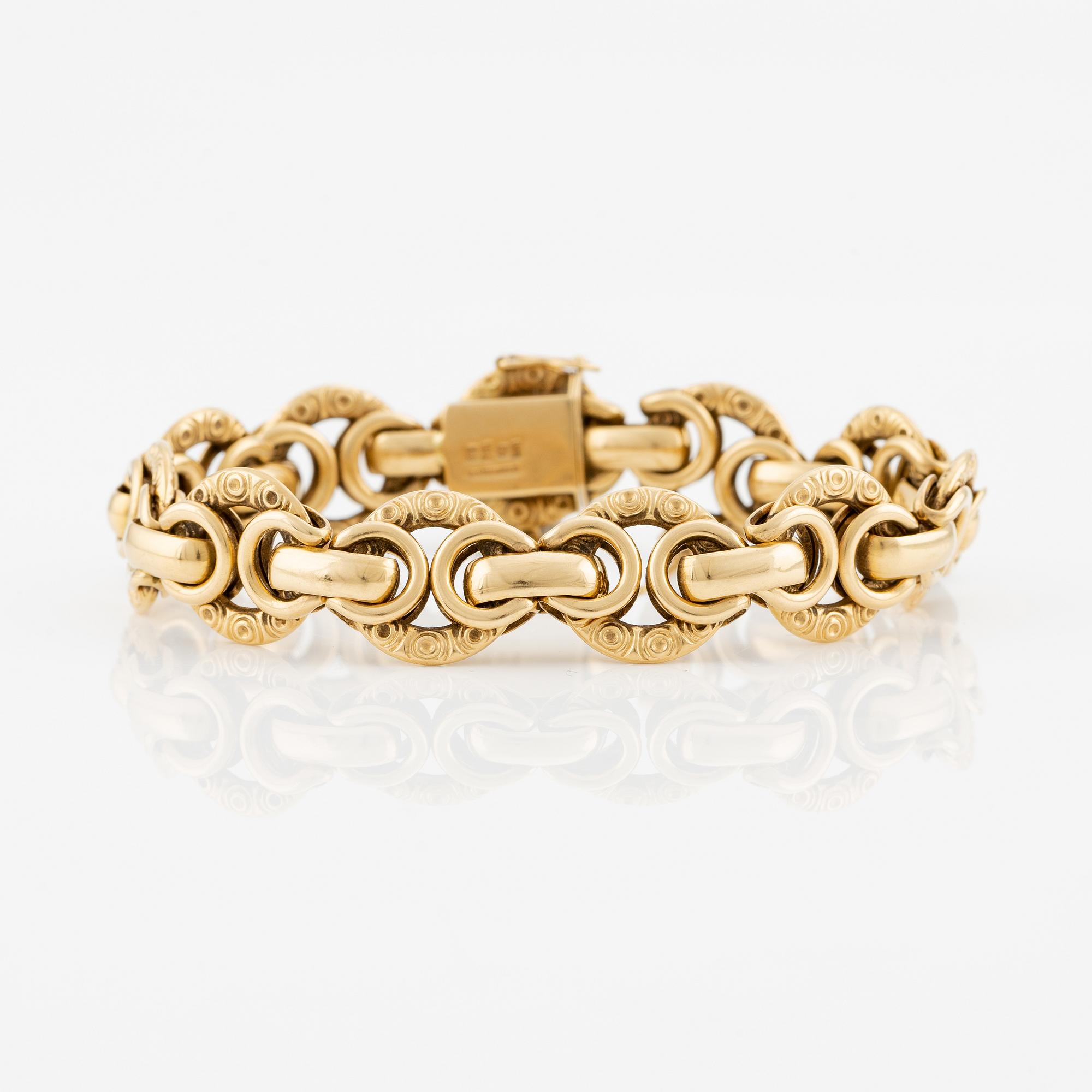 Bracelet 18K gold.