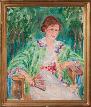 Nils von Dardel, Portrait of Nita Wallenberg.