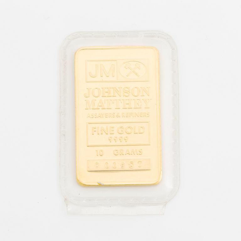 Gold bar.