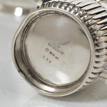 Kaffeservis, 3 delar, C.G Hallberg Stockholm 1919.