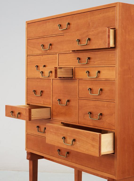 A Josef Frank mahogany cabinet, Svenskt Tenn, model 2030.