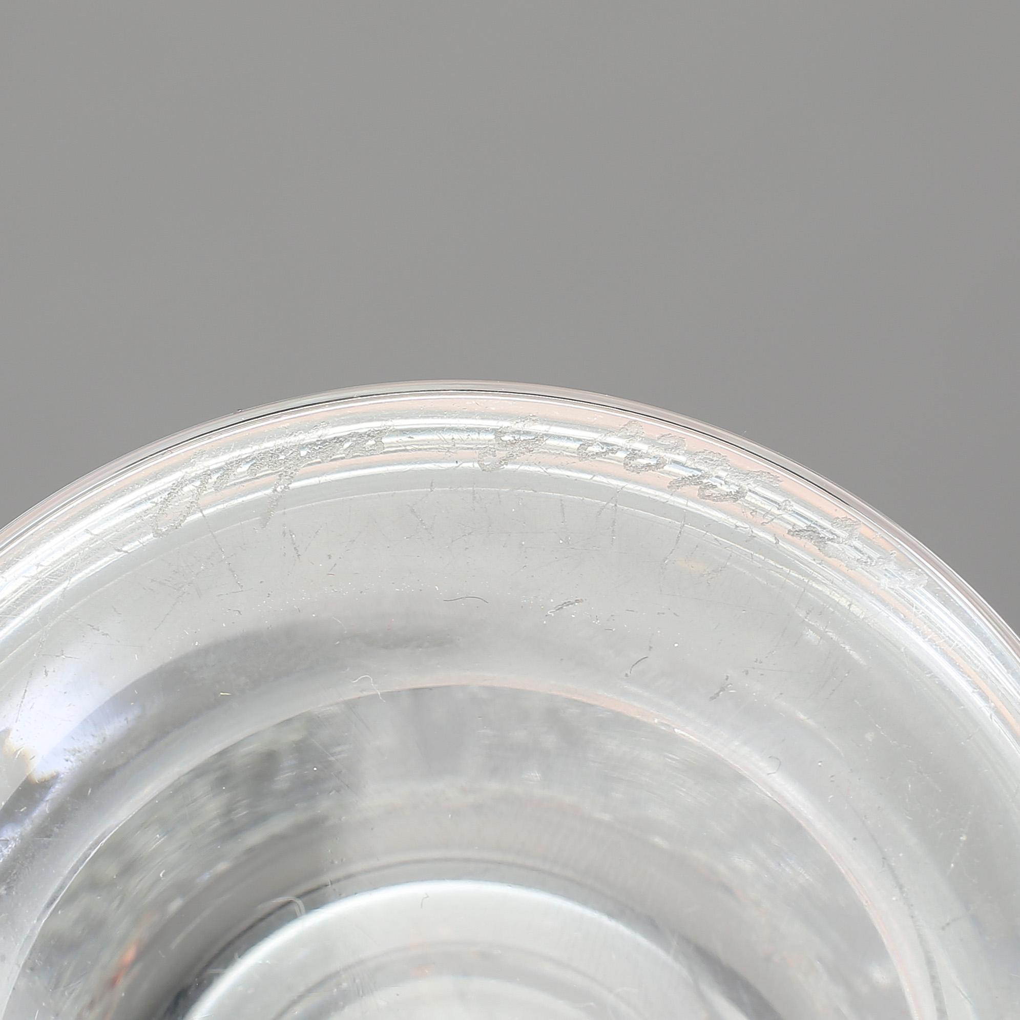 VAS, glas, "Tusen fönster", Simon Gate, Orrefors, modellen formgiven 1934.