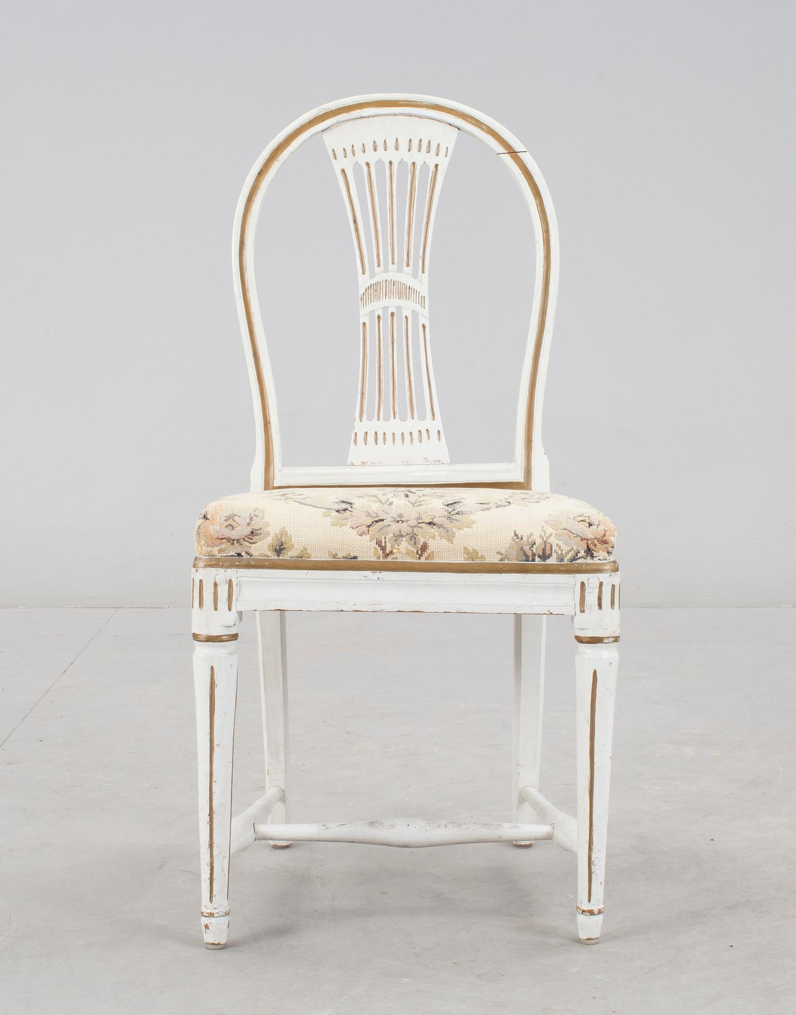 STOL, gustaviansk provins, omkr 1700/1800.