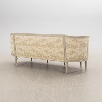 Bathtub sofa, late Gustavian style, early 20th century.