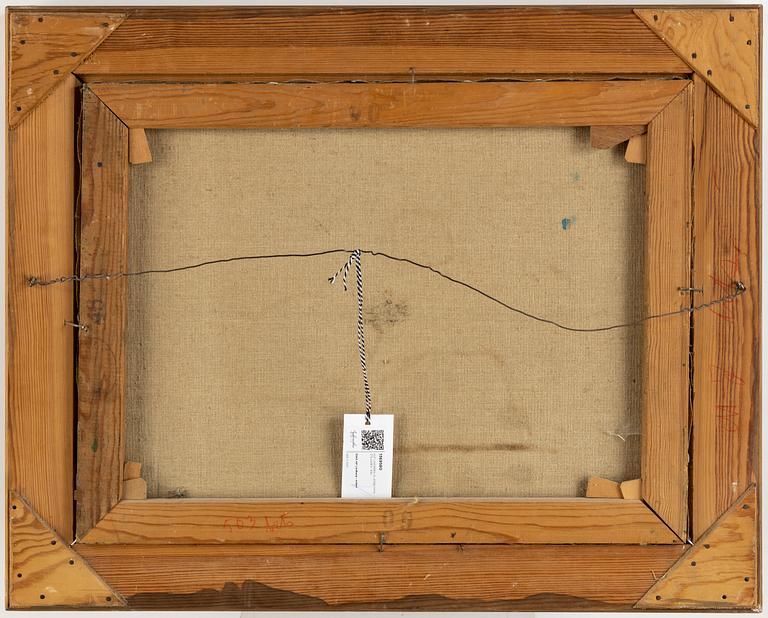 Alf Lindberg, oil on canvas, signed and dated -42.