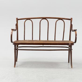 Thonet, a stained beech sofa 'Kanapee 105' from 1904.