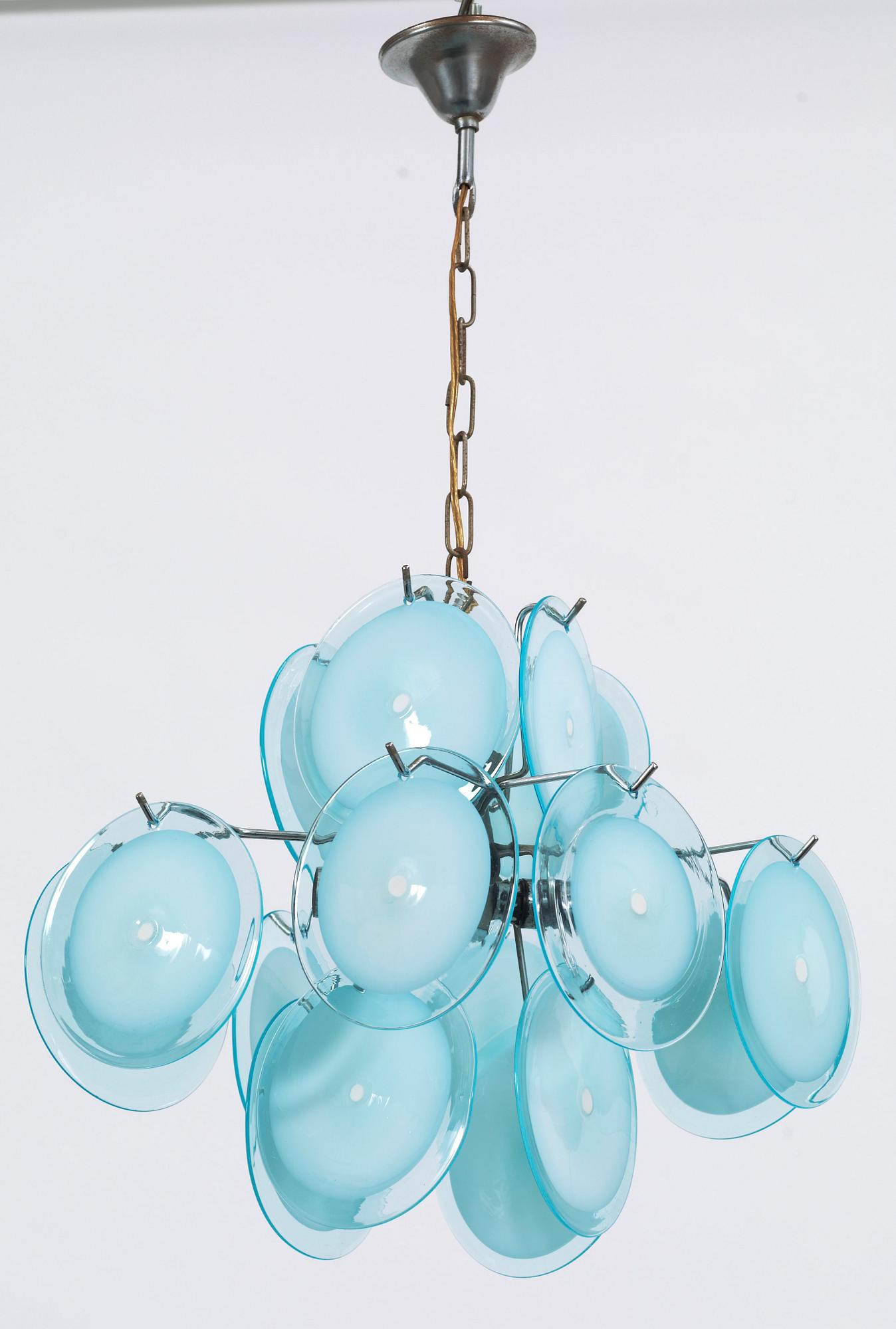 TAKLAMPA, Vistosi, Italien, 1960-tal. H 69.