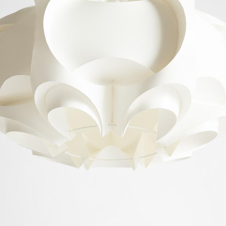 Poul Christiansen, taklampa, modell 171, Le Klint, Danmark.