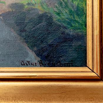 Arthur Bianchini, oil on canvas signed.