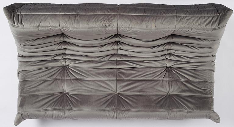 Michel Ducaroy, soffa, fåtölj och fotpall, "Togo", Ligne Roset, 2000-tal.