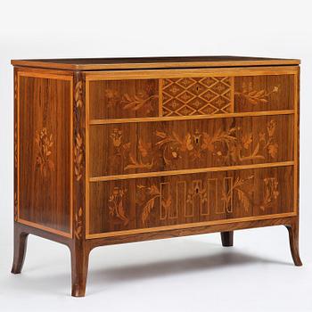 Carl Malmsten, byrå, utförd av snickarmästare Albin Johansson, Stockholm, 1943.