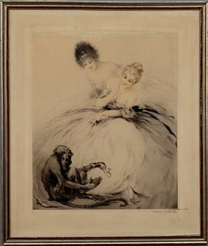 LOUIS ICART, heliogravyr, signerad och numrerad 84.