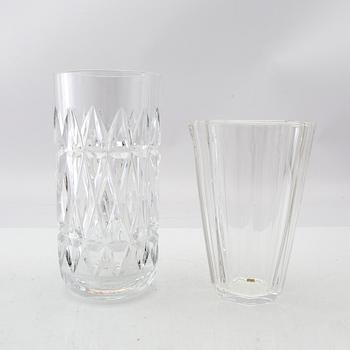 Jan Johansson, vases and bowl, 3 pcs unsigned.