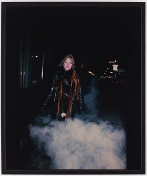 Nan Goldin, "Cookie in the NY Inferno", 1985.