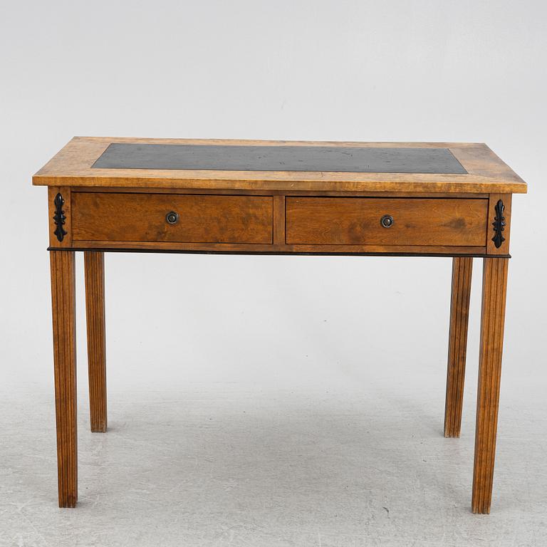 A Gustavian style desk, first half of the 20th Century.