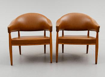 FÅTÖLJER, 1 par, Diö Möbler, 1900-talets andra hälft.