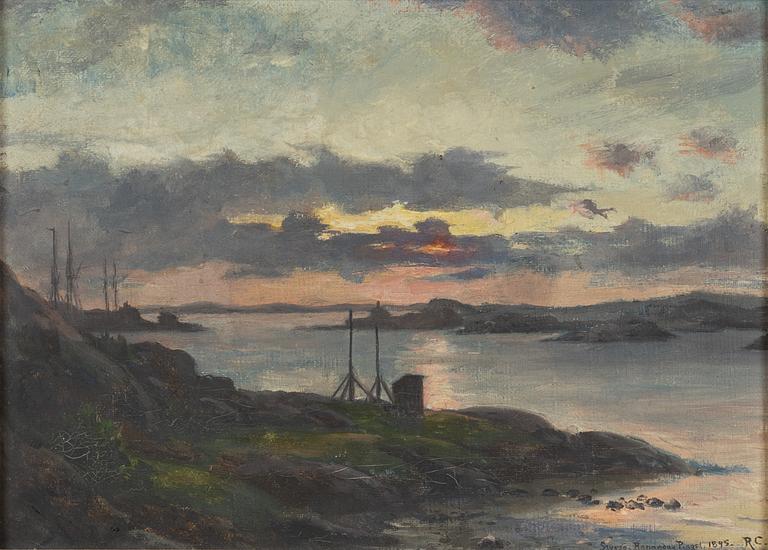 Reinhold Callmander, Skymning, Styrsö.