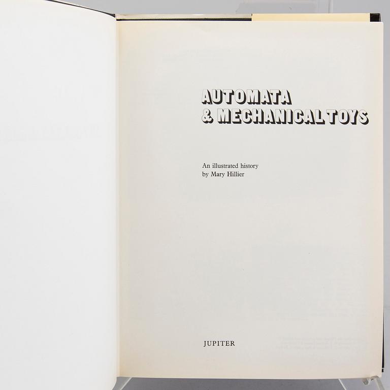 BÖCKER, 5 stycken, leksakslitteratur, bland annat "The Art of the Tin Toy".