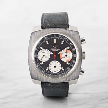 33. CERTINA, Timer, "Tachymetre", chronograph, wristwatch, 38 mm,