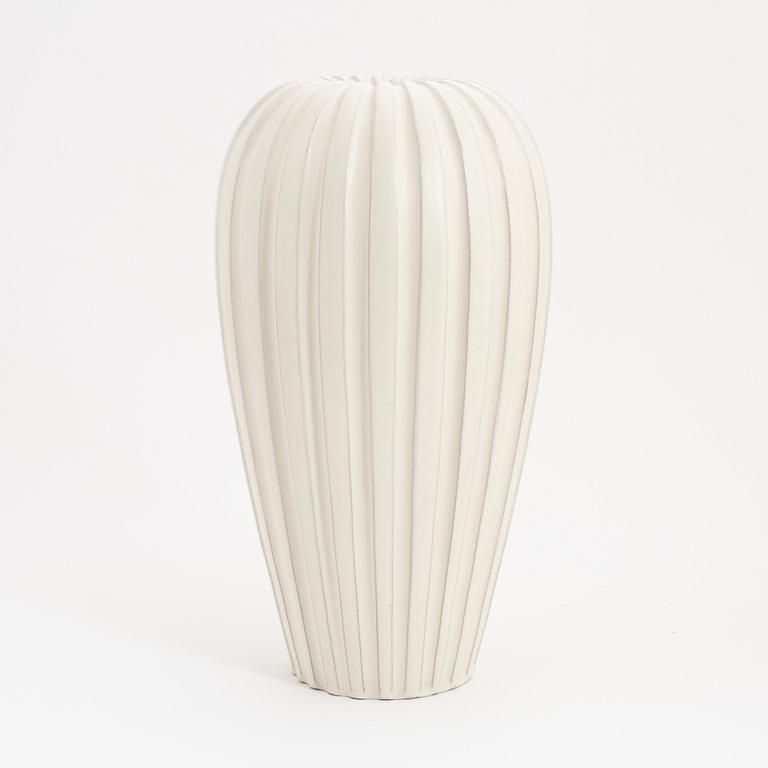 Vicke Lindstrand, an earthenware vase, Upsala Ekeby.