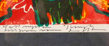 BENGT LINDSTRÖM, 3 st, färglitografier, signerade och numrerade 246/450, 282/300 och 237/300.
