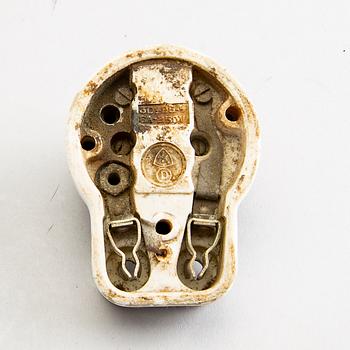 STRÖMBRYTARE, 23 st bland annat Lauritz Knudsen, Danmark, 1900-talets början.