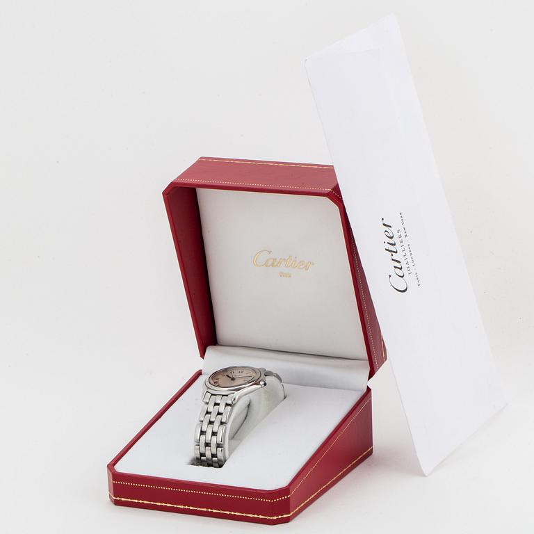 CARTIER, Cougar, wristwatch, 32.5 mm.