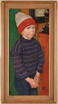 Carl Larsson, "Elof" / "Lille Elof" (Elof/Little Elof).