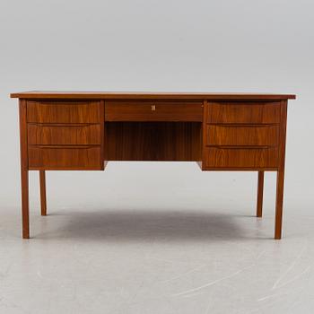 A second half of the 20th century teak writing desk.