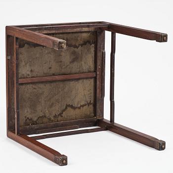 A hardwood table, Qing dynasty.