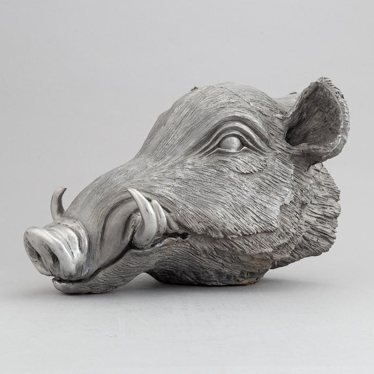 Claes Uvesten, skulptur, aluminium, signerad.