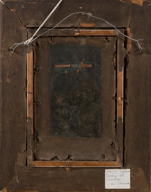 WILLIAM JAMES MULLER, oil on panel, signed and dated -43.