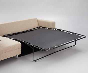 Glismand & Rüdiger, a 'Scandinavia' sofa with ottoman, Bolia.