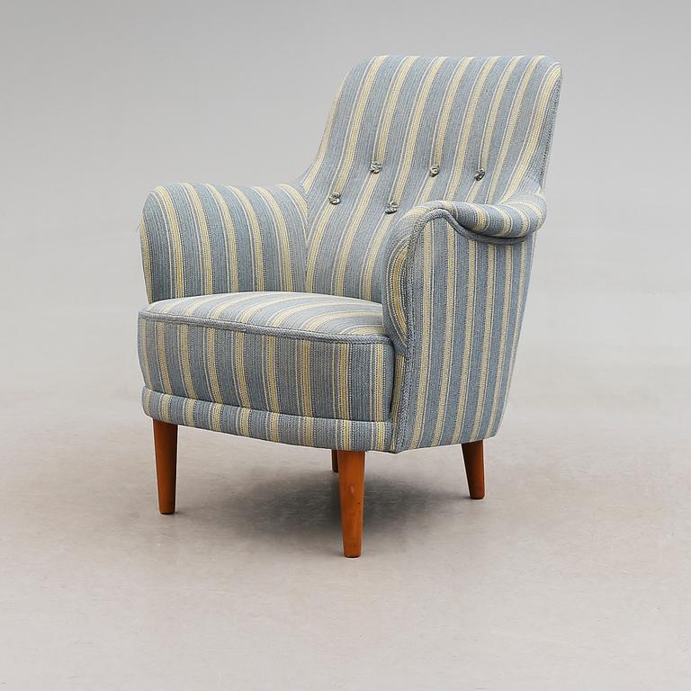 FÅTÖLJ, "Samsas", Carl Malmsten, 1900-talets andra hälft.