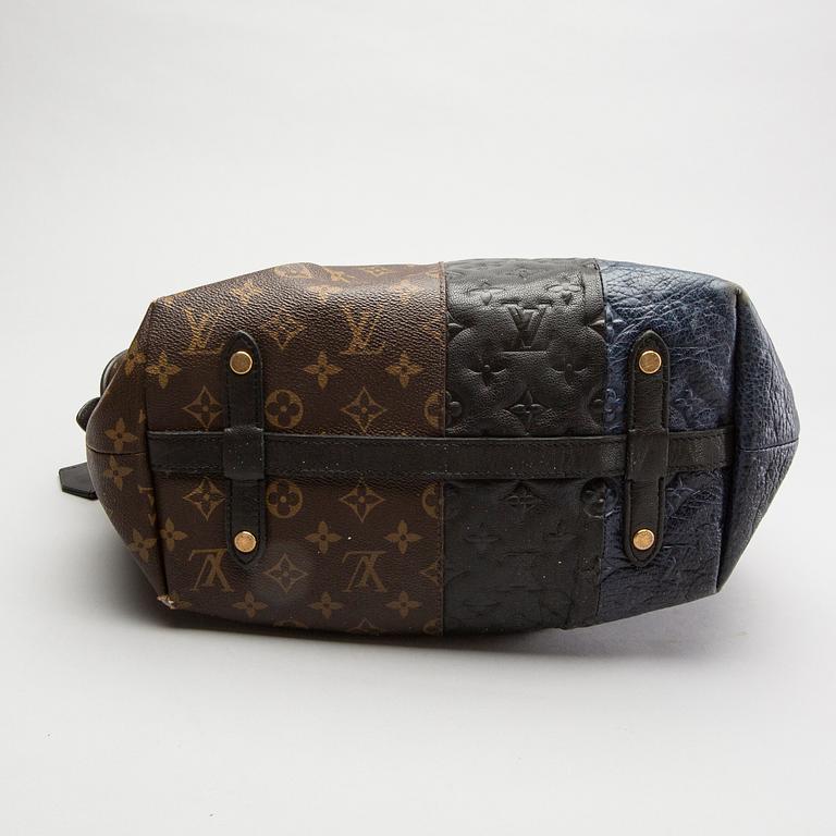 LOUIS VUITTON, a monogram canvas and embossed leather handbag, 2011.