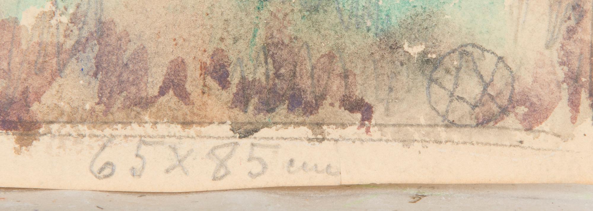 Margareta Ahlstedt-Willandt, "My garden.".