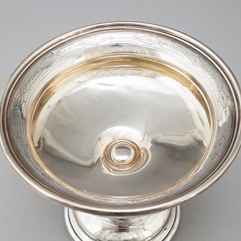 A silver bowl, Lars Larson & Co, Stockholm 1872.