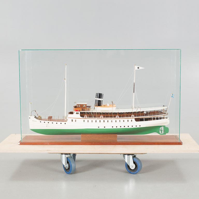 A "S/S Bohuslän" boat model, second half of the 20th century.