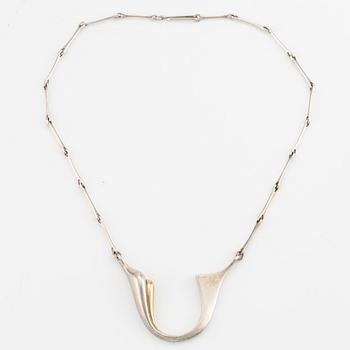 Lapponia necklace, sterling silver.
