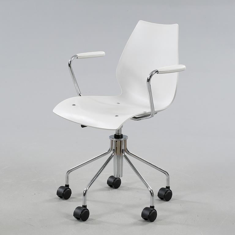 A office chair by Vico Magistretti, Kartell, 21th century.