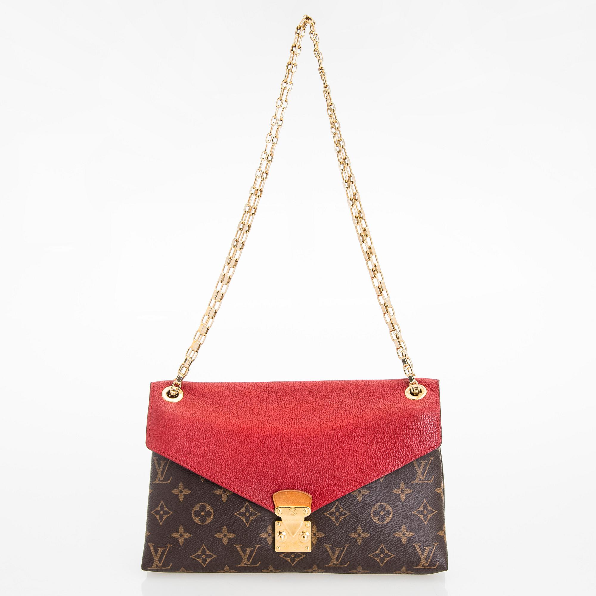 Louis Vuitton, a Monogram Canvas "Pallas Chain" bag.