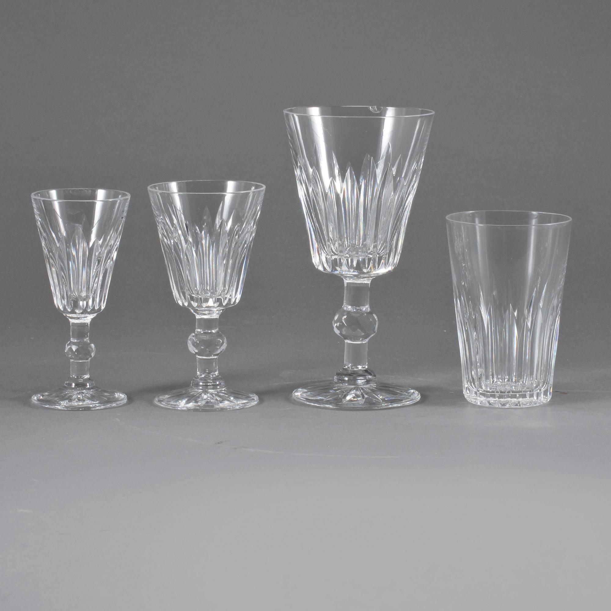 GLASSERVIS, 23 delar, Boda, 1900-tal.