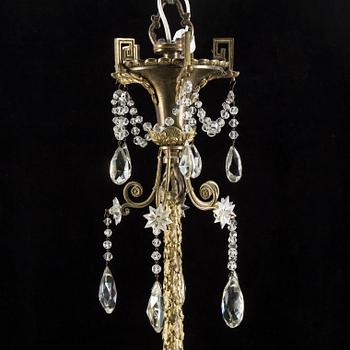 A Louis VXI style chandelier from around year 1900.
