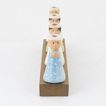 Lisa Larson, adventssljusstake, K-studion Gustavsberg.